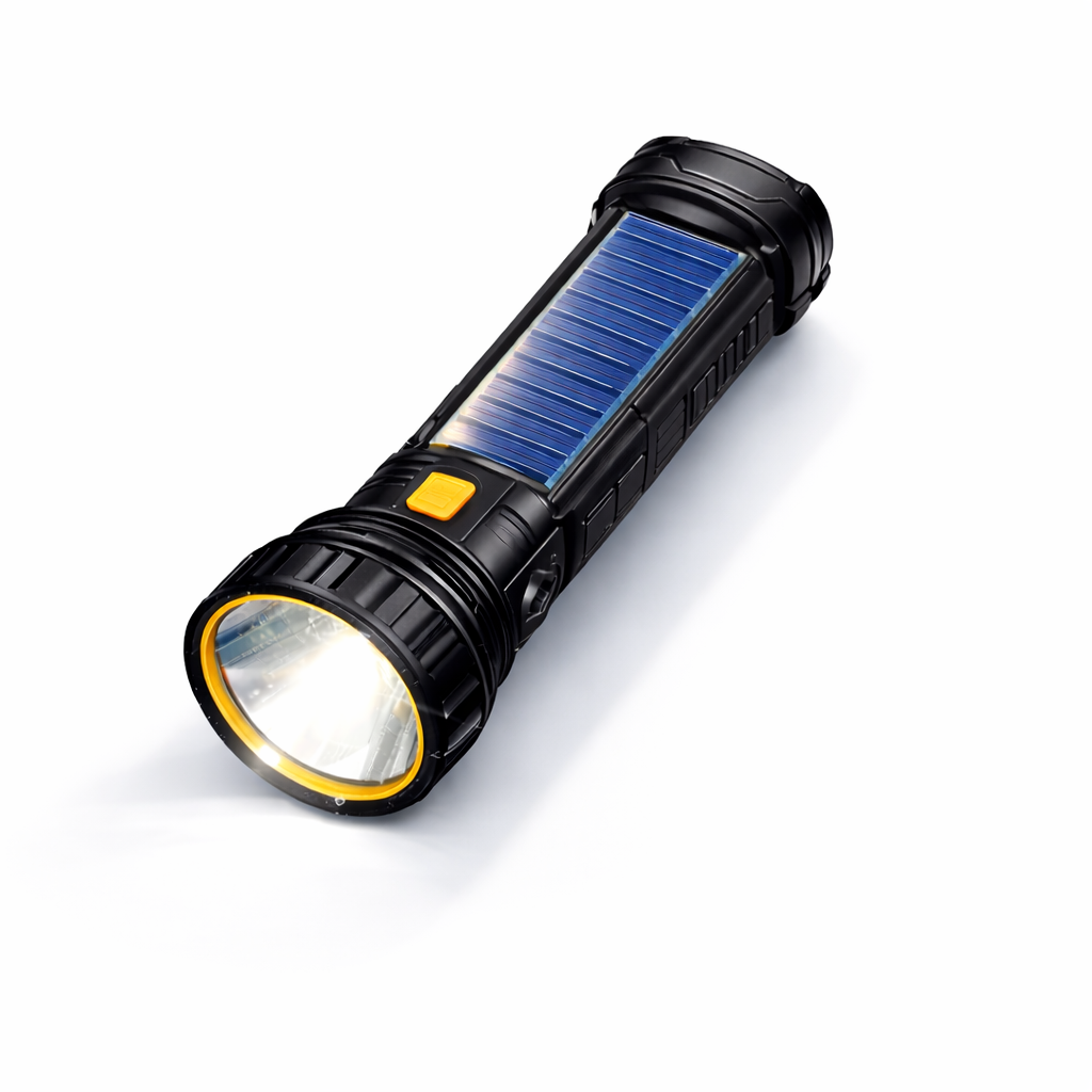 LED-zaklamp op zonne-energie